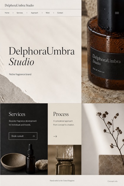 Beauty & Wellness website design for United Kingdom, showing a clear opening, service information, supporting content, and a focused inquiry action.